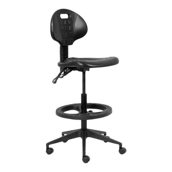 Industrial Polyurethane Draughtsman Office Chair