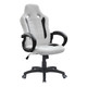 Delta Gaming Chair TOC-GCH-CH6800, ergonomic white and black gaming chair with headrest and armrests.