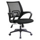 Zippy Operator Chair Polyurethane Base TOC-OCH-CH6801BL, ergonomic office chair with black mesh backrest and cushioned seat, adjustable height, and rolling casters.