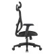 Pluto Mesh Hight Back Office Chair (Side)