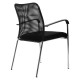 Simple Mesh Visitor Office Chair (Rear Side)