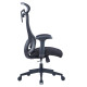 C4023 Black Mesh with Black Nylon Frame High-Back Office Chair