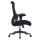 C4023A Black Mesh with Black Nylon Frame Medium-Back Office Chair