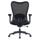 C4023A Black Mesh with Black Nylon Frame Medium-Back Office Chair