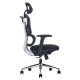 C4024 Black Mesh with Chrome Frame High-Back Office Chair
