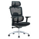 C4026 Black Mesh with Chrome Frame High-Back Office Chair