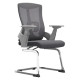 C4013B Grey Mesh with Grey Frame Visitor Office Chair