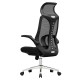 C4016 Black Mesh with Black Nylon Frame High-Back Office Chair