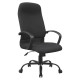 DB043 Black Fabric High-Back Office Chair