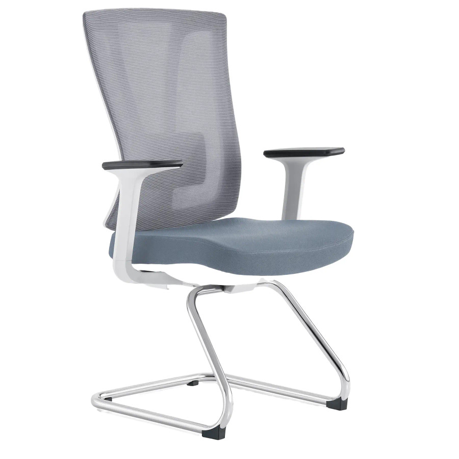 C4006B Black Mesh with Chrome Frame Visitor Office Chair