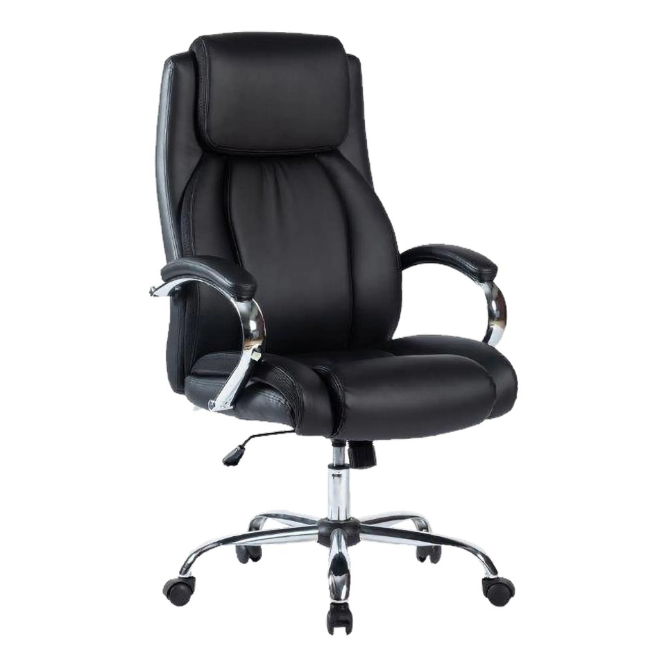Chrome High-back Office Chair