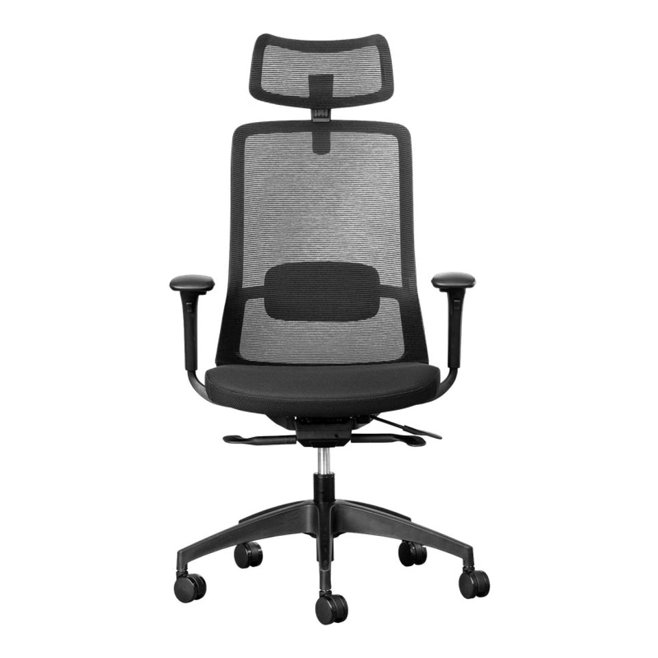 Capri Mesh High-Back Office Chair with Headrest