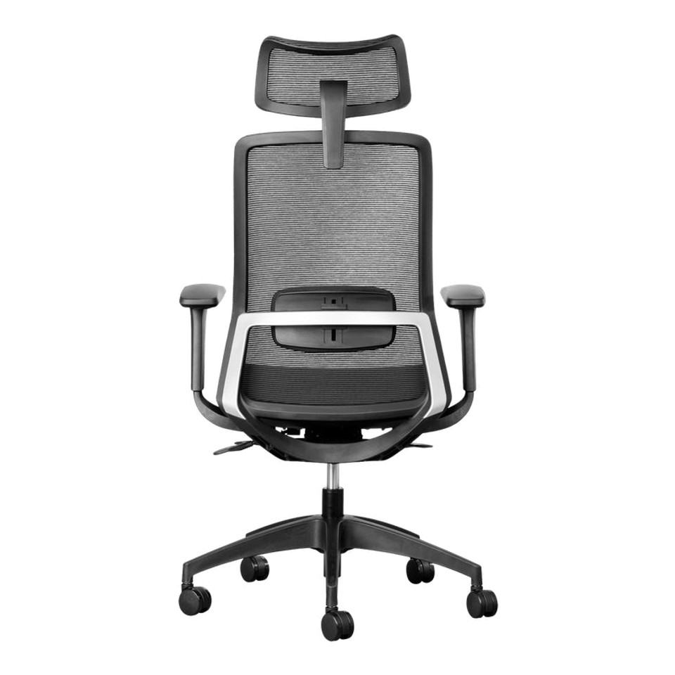 Capri Mesh High-Back Office Chair with Headrest