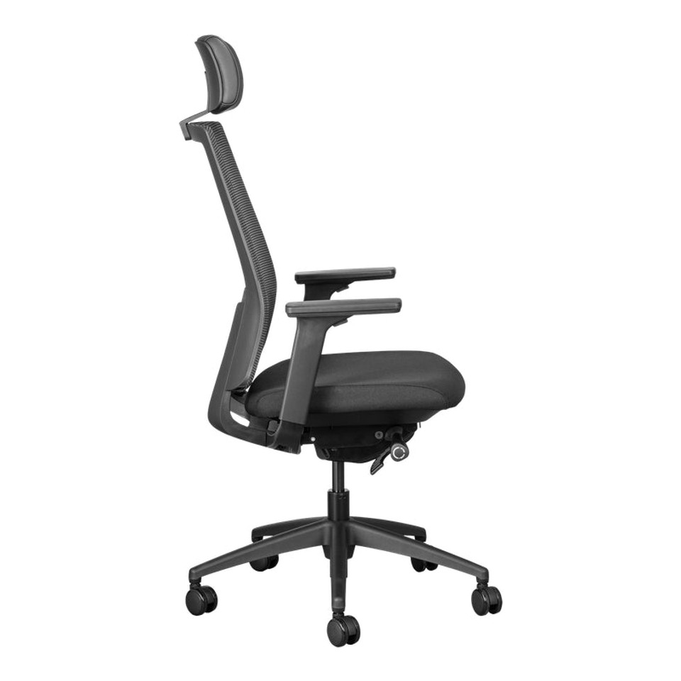 Mira Mesh High-Back Office Chair with Headrest