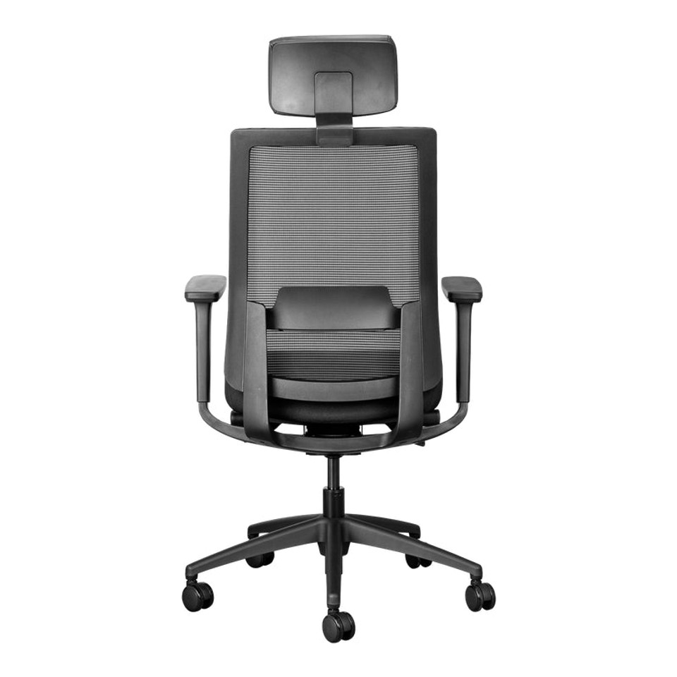 Mira Mesh High-Back Office Chair with Headrest