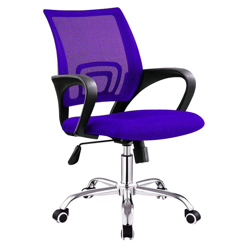 Zippy Operator Chair with Chrome Base