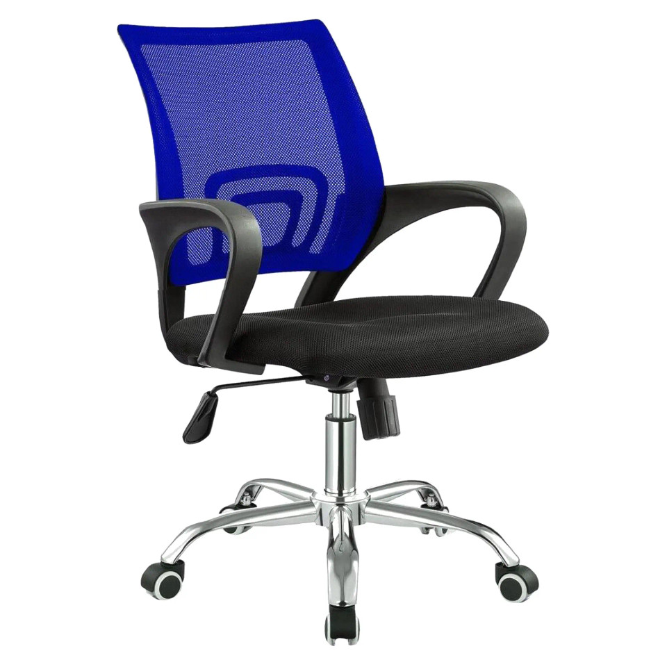 Zippy Operator Chair with Chrome Base