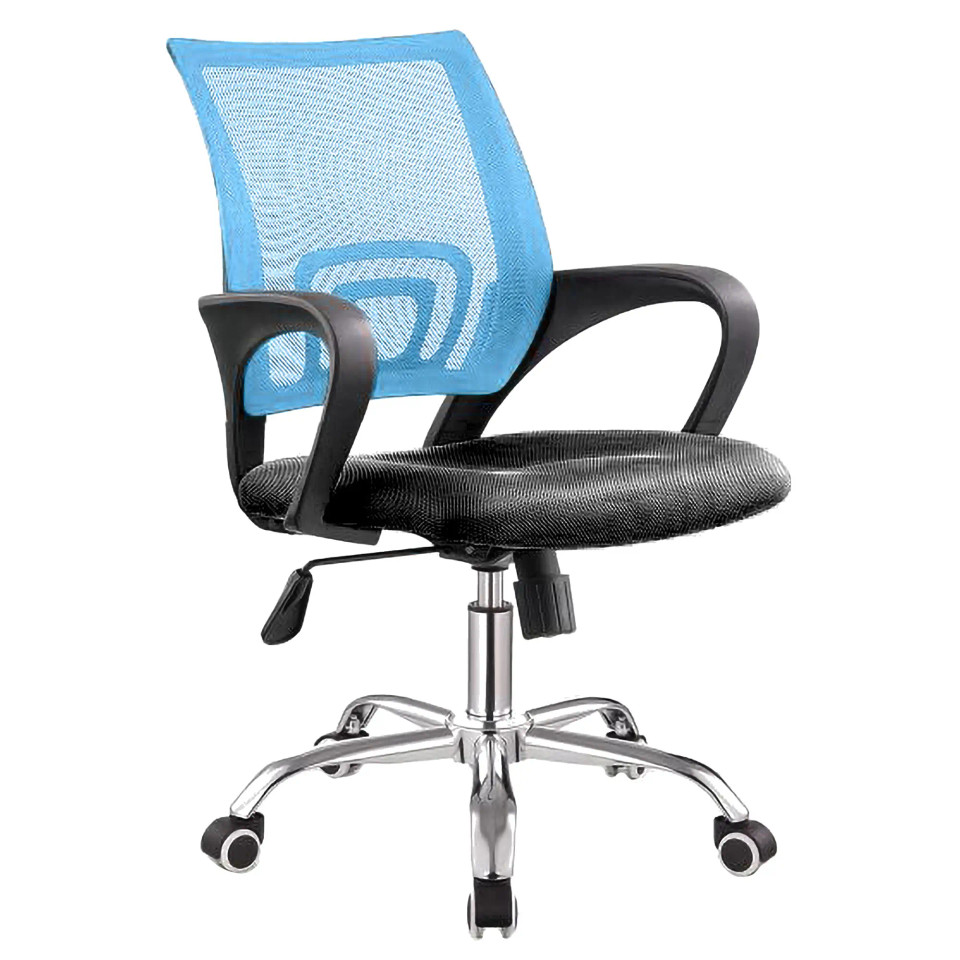 Zippy Operator Chair with Chrome Base