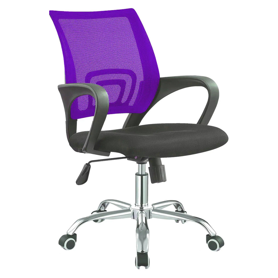 Zippy Operator Chair with Chrome Base
