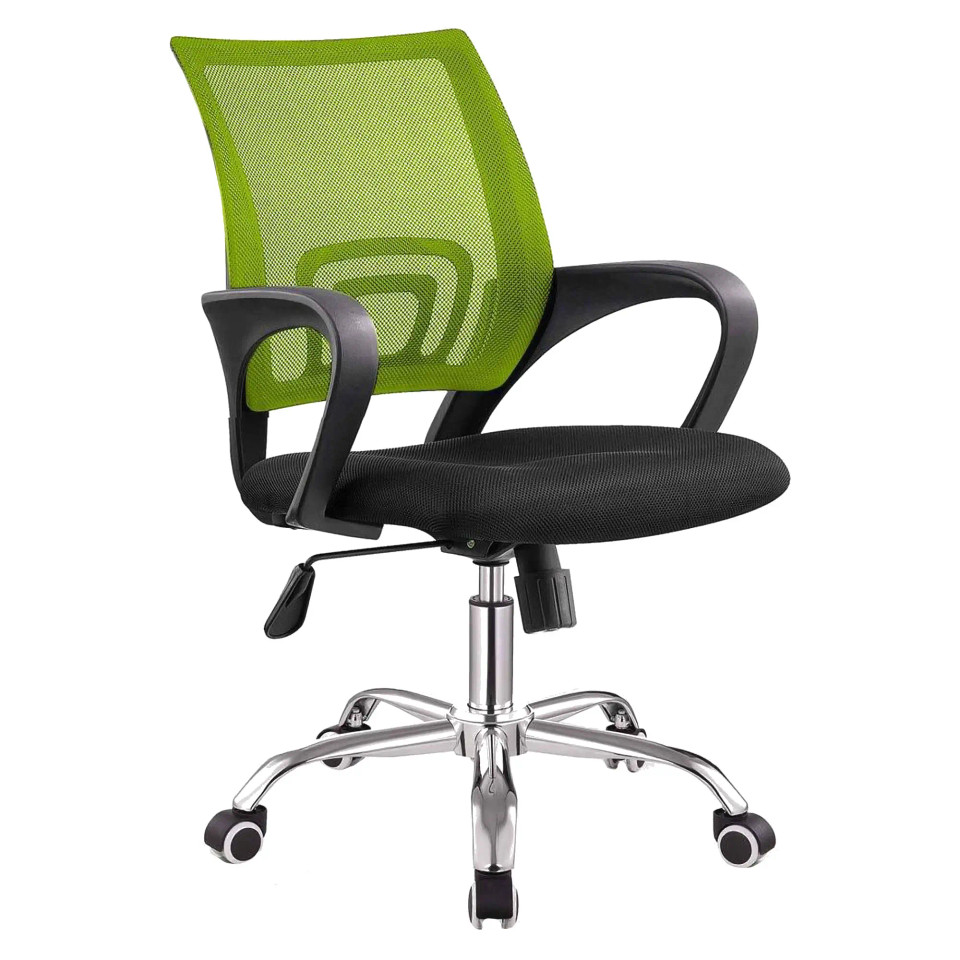 Zippy Operator Chair with Chrome Base