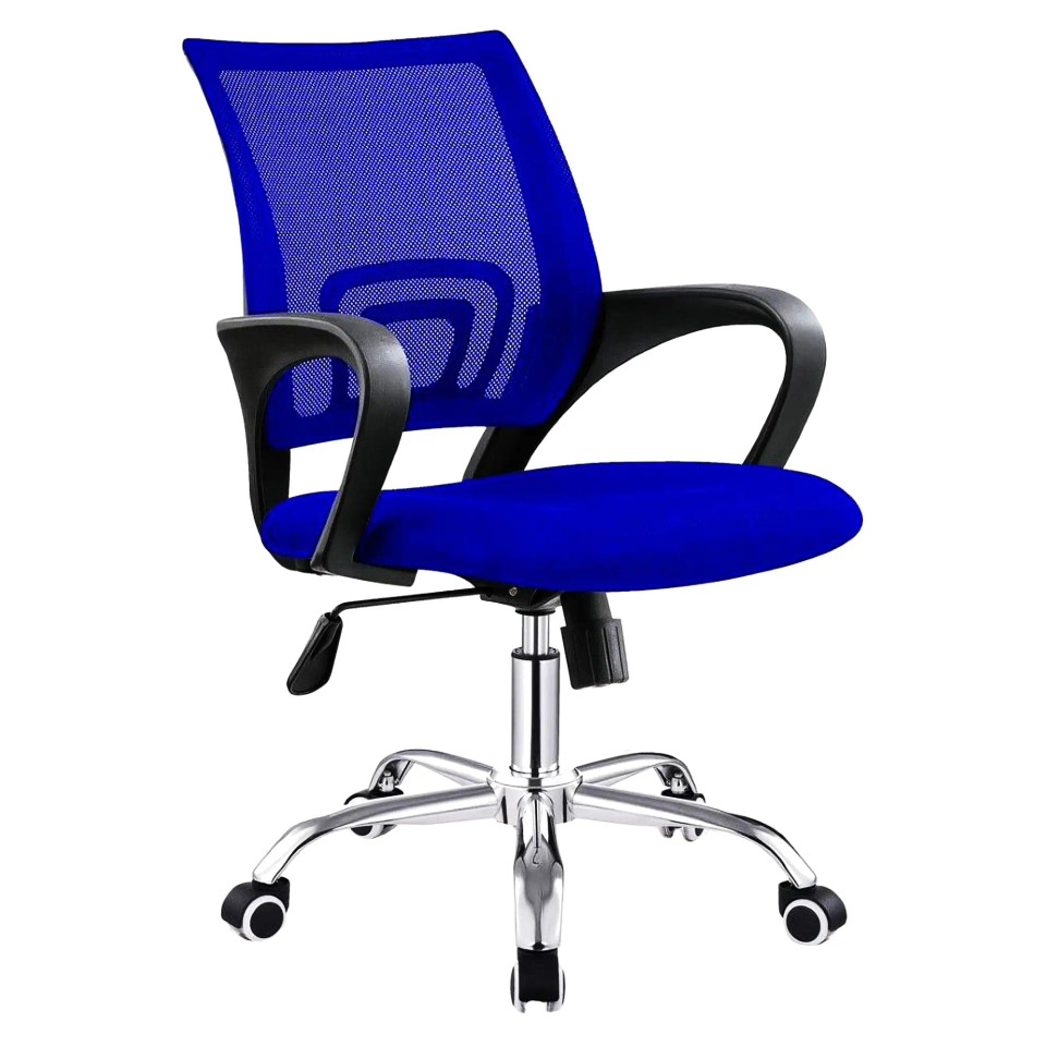 Zippy Operator Chair with Chrome Base