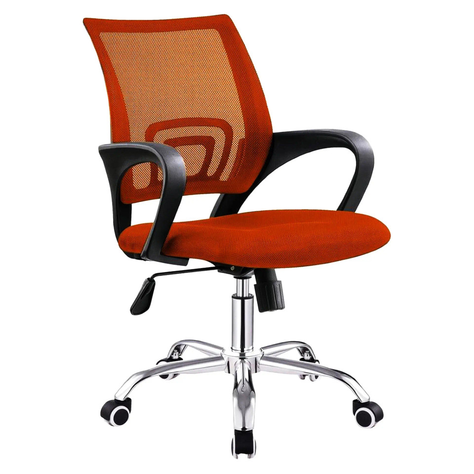 Zippy Operator Chair with Chrome Base