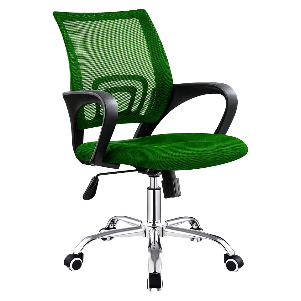 Zippy Operator Chair with Chrome Base