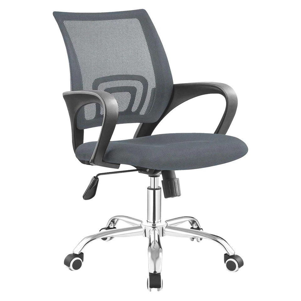 Zippy Operator Chair with Chrome Base