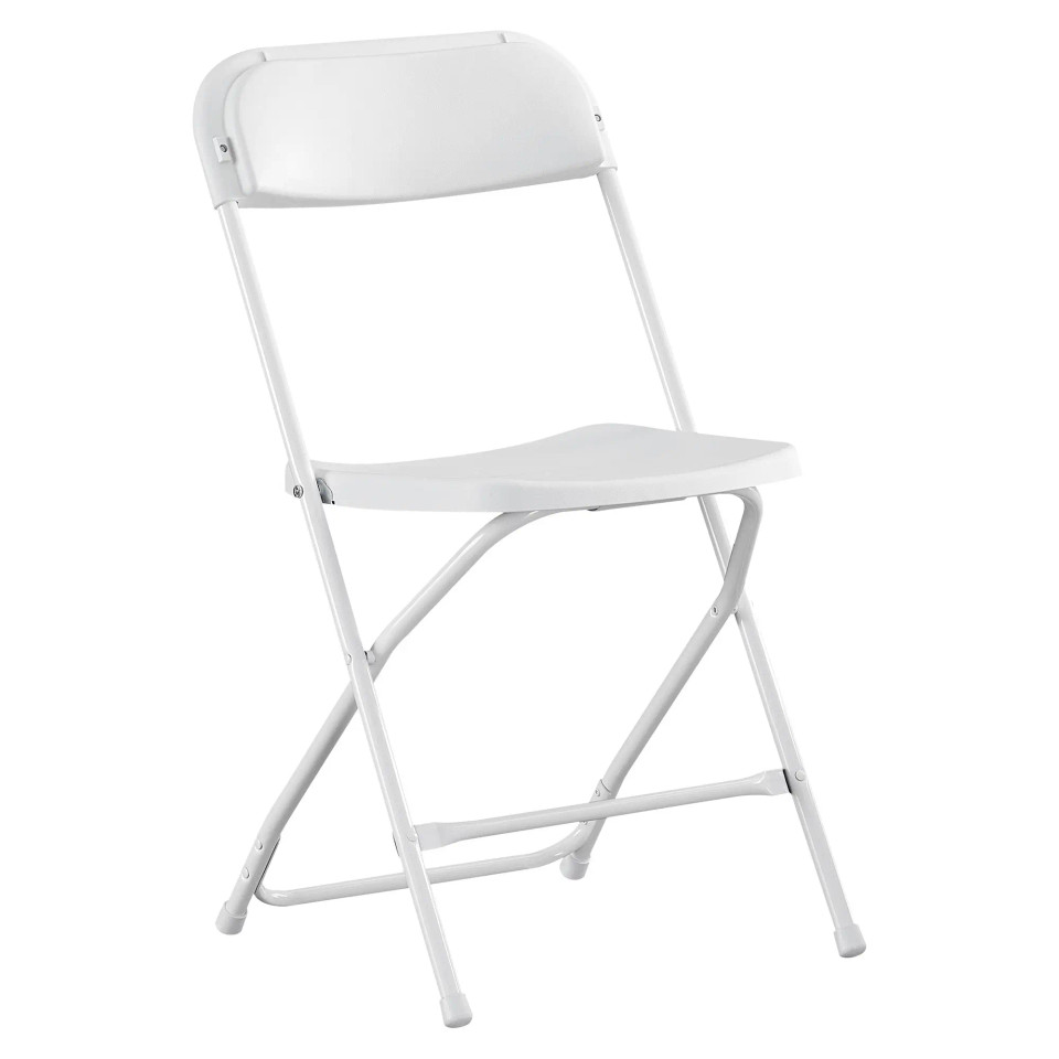 Yin and Yang Plastic Folding Chair Set of Four
