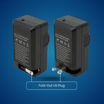 Sony NP-FV30 / NP-FV40 / NP-FV50 Replacement Battery Kit (2-Pack, 1200mAh) + Charger with EU Plug & 12V Car Adapter