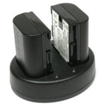 Canon LP-E6 / LP-E6N Replacement Battery Kit (2-Pack, 2600mAh) + Dual USB Charger