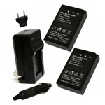 Olympus PEN E-PL1 - Charger with EU Plug & Car Adapter