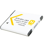 Sony NP-BN1 Replacement Battery Kit (2-Pack, 1200mAh) + Charger with EU Plug & 12V Car Adapter
