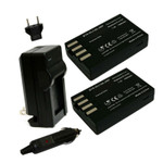 Pentax KP - Charger with EU Plug & Car Adapter