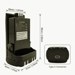Replacement Battery for Motorola SRX2200 (Standard) - 4800mAh