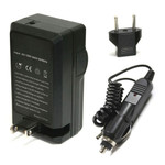 Replacement Battery Kit for Canon VIXIA HF200 (2-Pack, 2200mAh) + Charger with EU Plug & 12V Car Adapter