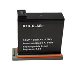 Replacement Battery Kit for DJI AB1 (2-Pack, 13000mAh) + Dual USB Charger