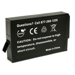 Replacement Battery Kit for GoPro Fusion (2-Pack, 2710mAh) + Dual USB Charger
