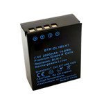 Replacement Battery Kit for Olympus BLH-1 (2-Pack, 2000mAh) + Dual USB Charger