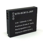 Replacement Battery Kit for Panasonic Lumix DMC-ZS27 (2-Pack, 1300mAh) + Dual USB Charger