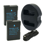 Nikon D5200 EN-EL14 / EN-EL14a battery kit image