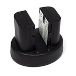 Replacement Battery Kit for Sigma BP-61 (2-Pack, 2000mAh) + Dual USB Charger
