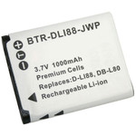 Replacement Battery Kit for Toshiba Camileo BW10 (2-Pack, 1000mAh) + Charger & Car Adapter
