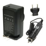 Replacement Battery Kit for Canon PowerShot ELPH 330 HS (2-Pack, 1300mAh) + Charger with EU Plug & 12V Car Adapter