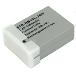 Replacement Battery Kit for Canon NB-10L (2-Pack, 1300mAh) + Charger & Car Adapter
