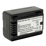 Replacement Battery Kit for Panasonic HC-V720 (2-Pack, 1940mAh) + Charger with EU Plug & 12V Car Adapter