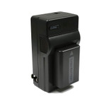 Replacement Battery Kit for Sony NP-FW50 (2-Pack, 1300mAh) + Charger & Car Adapter