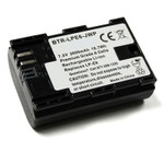 Replacement Battery Kit for Canon Edelkrone JibONE (2-Pack, 2600mAh) + Dual USB Charger