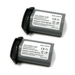 Replacement Battery (2-Pack) for Canon EOS-1D Mark IV (3350mAh)