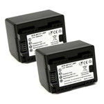 Replacement Battery (2-Pack) for Canon HF R800 (2600mAh)